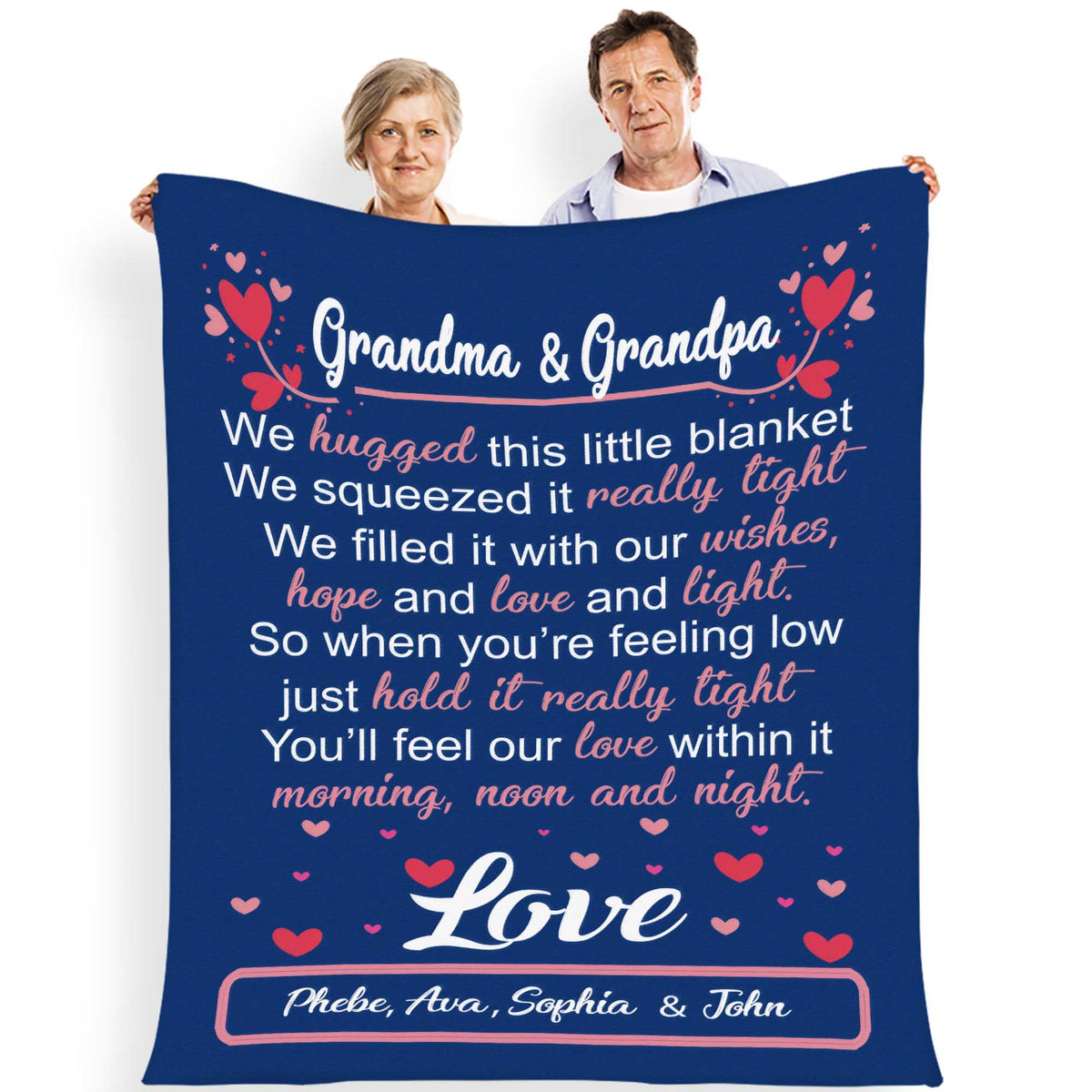 Grandma and grandpa discount blankets