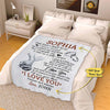 Personalized Couple Blanket