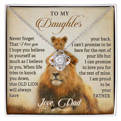 I Am Proud To Be Your Father, Necklace for Daughter, Daughter Necklace, Gift From Dad, Birthday Gift, Jewelry Gift for Her