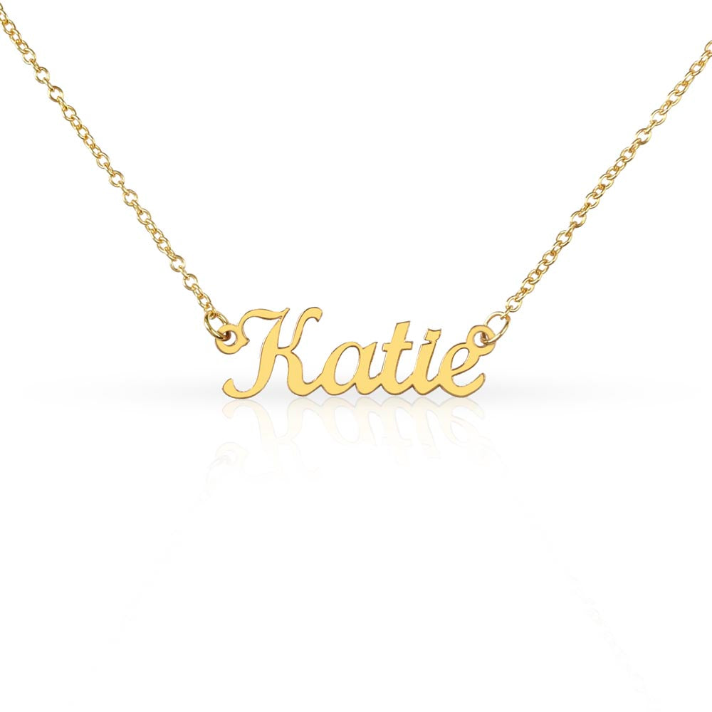 Custom Name Necklace For Her, Birthday , Anniversary Gift For Her, Women Name Necklace, Gift For Wife Daughter Mom Etc.