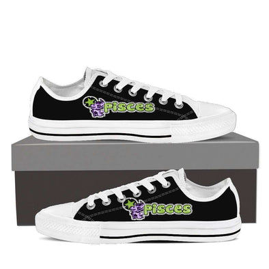 Pisces Low Top Canvas Shoes