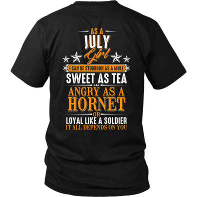 Limited Edition ***July Girl Sweet As Tea Back Print*** Shirts & Hoodies