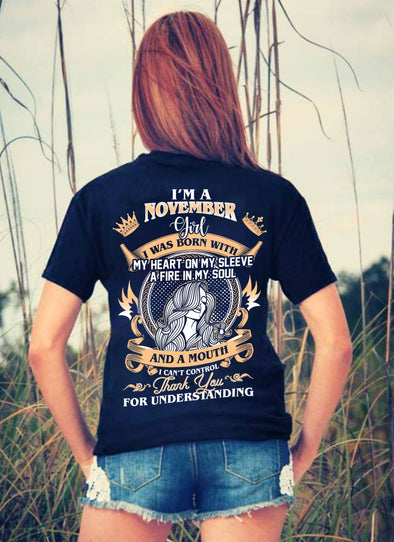 New Edition **Girl Born In November** Shirts & Hoodies