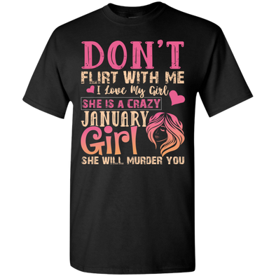 Crazy January Girl **Shirts & Hoodies**