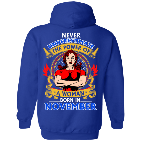 Limited Edition **Power Of Women Born In November** Shirts & Hoodies