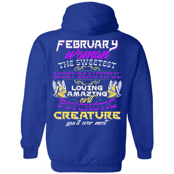 Limited Edition February Sweet Women Back Print Shirts & Hoodies