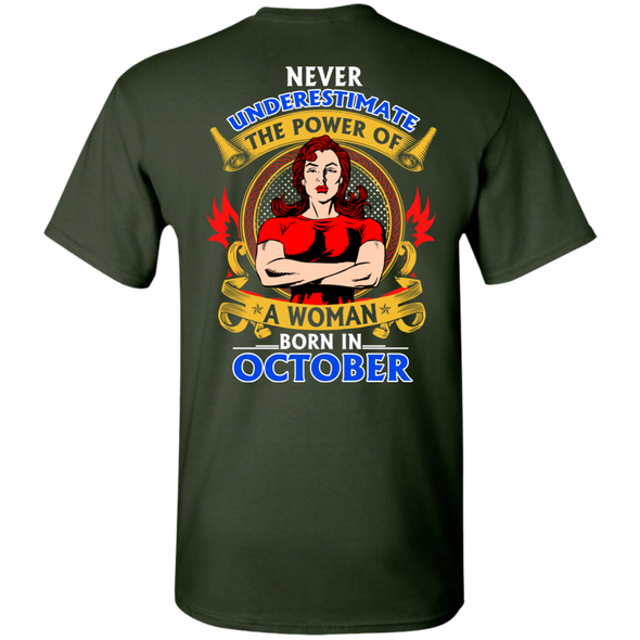 Limited Edition **Power Of Women Born In October** Shirts & Hoodies