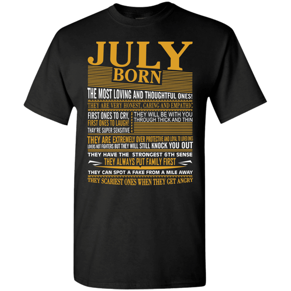 Limited Edition Born In July Shirts - Not Available In Stores G500 Gildan 5.3 oz. T-Shirt