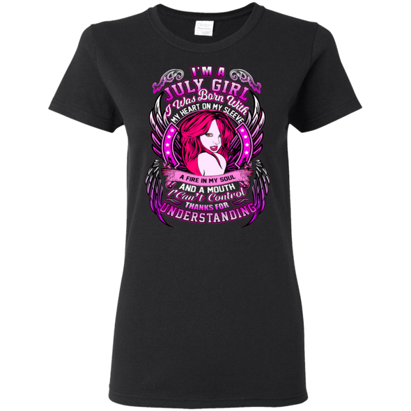 Limited Edition **July Girl - Fire In A Soul** Shirts & Hoodies