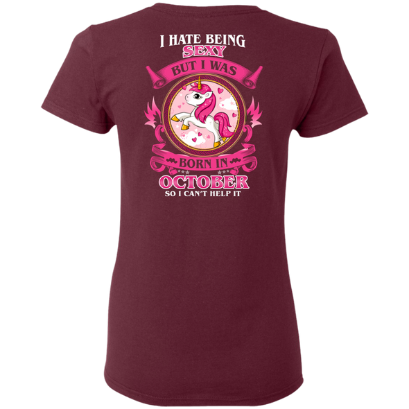 Limited Edition **Hate Being Sexy October Born** Shirts & Hoodies