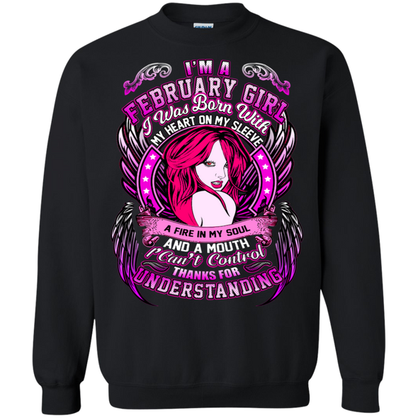 Limited Edition **February Girl - Fire In A Soul** Shirts & Hoodies