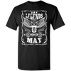 Newly Launched **Legends Are Born In May** Shirts & Hoodies