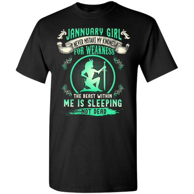 Limited Edition **Sleeping Beast January Girl** Shirts & Hoodies