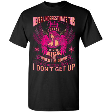 Limited Edition **Never Underestimate July Girl** Shirts & Hoodies