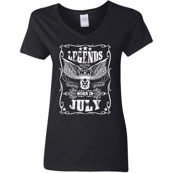 Newly Launched **Legends Are Born In July** Shirts & Hoodies