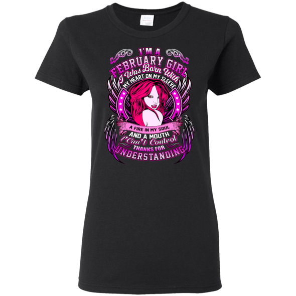 Limited Edition **February Girl - Fire In A Soul** Shirts & Hoodies