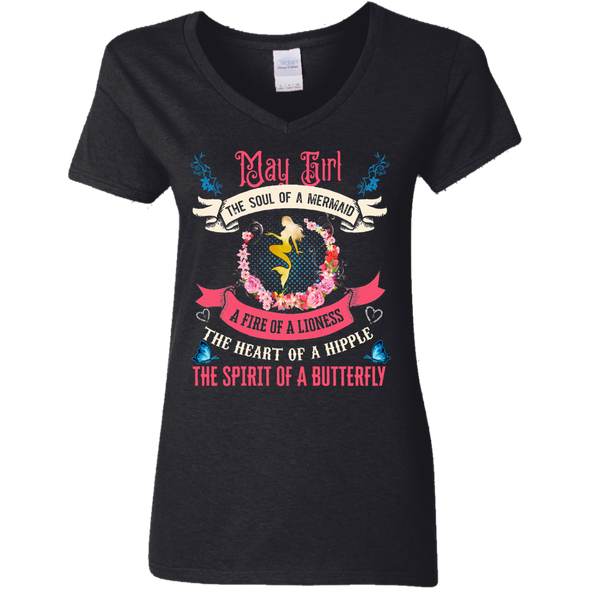 Limited Edition **May Girl With Soul Of Mermaid** Shirts & Hoodies