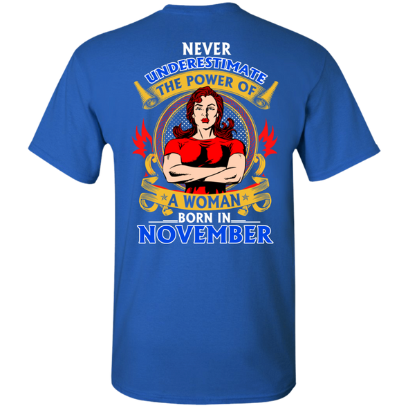 Limited Edition **Power Of Women Born In November** Shirts & Hoodies