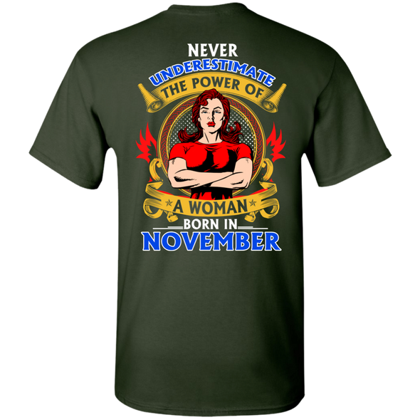 Limited Edition **Power Of Women Born In November** Shirts & Hoodies