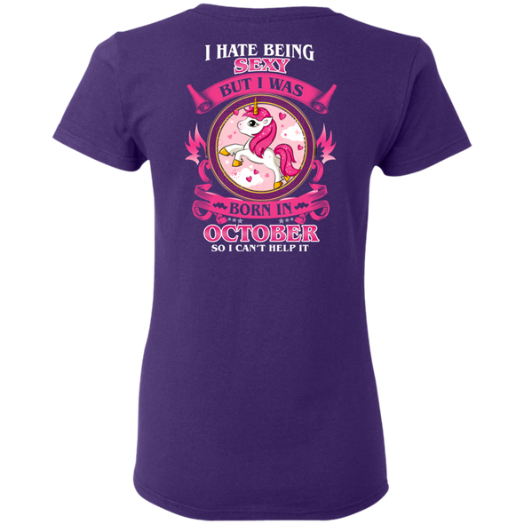 Limited Edition **Hate Being Sexy October Born** Shirts & Hoodies