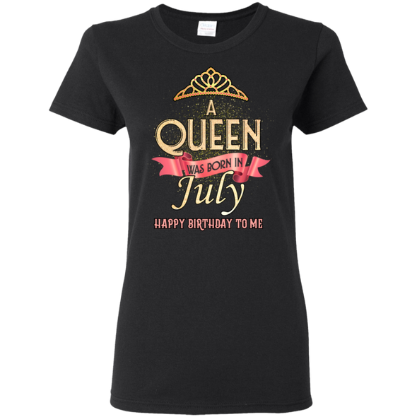 Newly Launched **Queen Are Born In July** Shirts & Hoodies