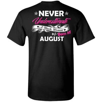 Limited Edition **Black Women Born In August** Shirts & Hoodies