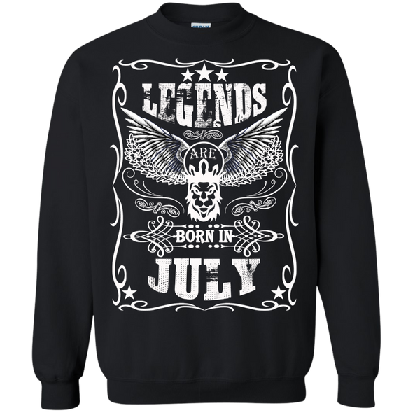 Newly Launched **Legends Are Born In July** Shirts & Hoodies