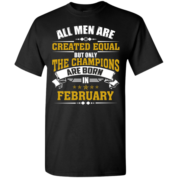 Limited Edition **Champions Are Born In February** Shirts & Hoodies