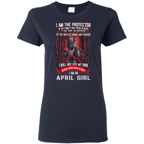 Limited Edition **An April Girl The Protector & The Guardian** Shirts & Hoodies