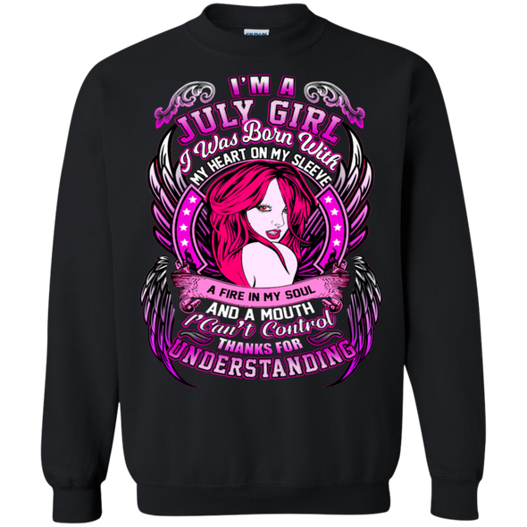 Limited Edition **July Girl - Fire In A Soul** Shirts & Hoodies