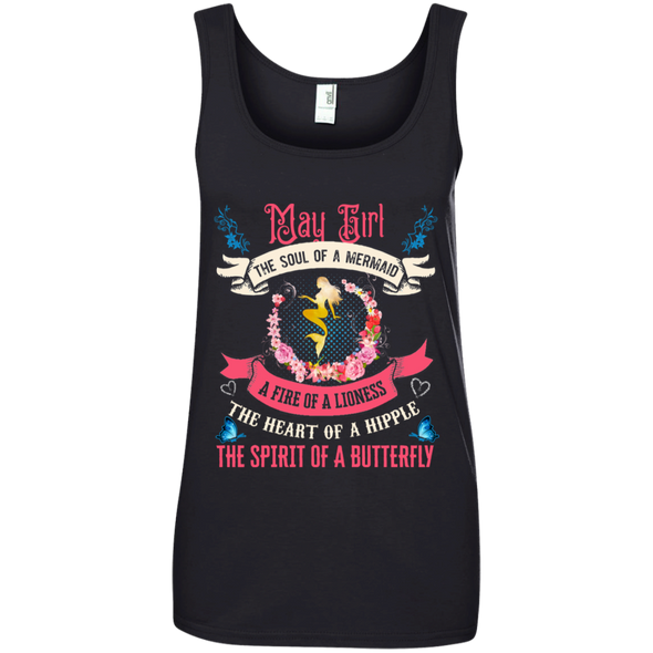 Limited Edition **May Girl With Soul Of Mermaid** Shirts & Hoodies