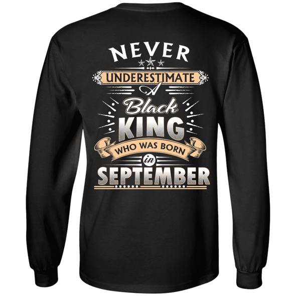 Limited Edition September Black King Shirts & Hoodies