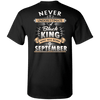 Limited Edition September Black King Shirts & Hoodies