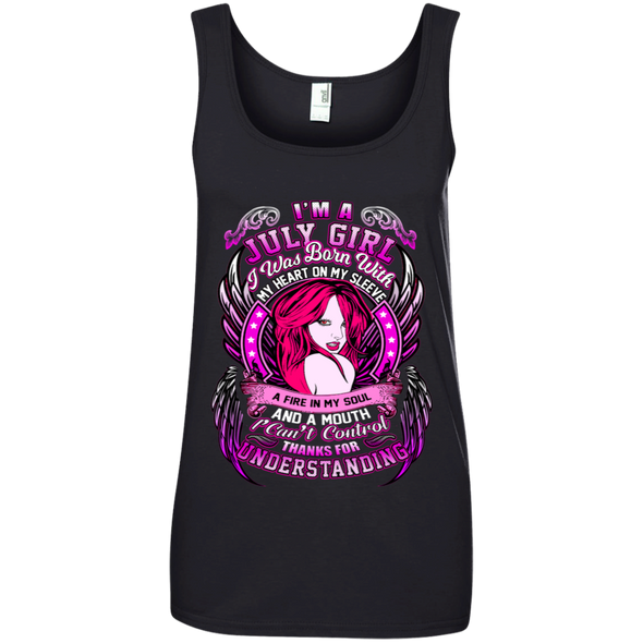 Limited Edition **July Girl - Fire In A Soul** Shirts & Hoodies