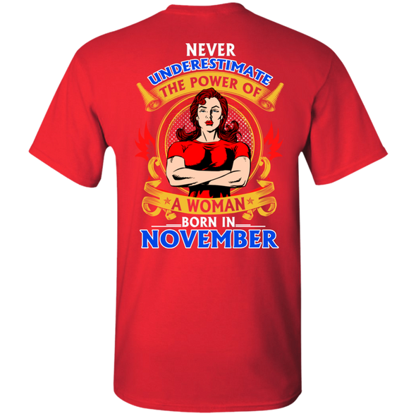 Limited Edition **Power Of Women Born In November** Shirts & Hoodies