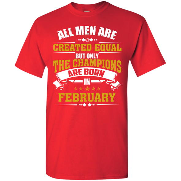 Limited Edition **Champions Are Born In February** Shirts & Hoodies