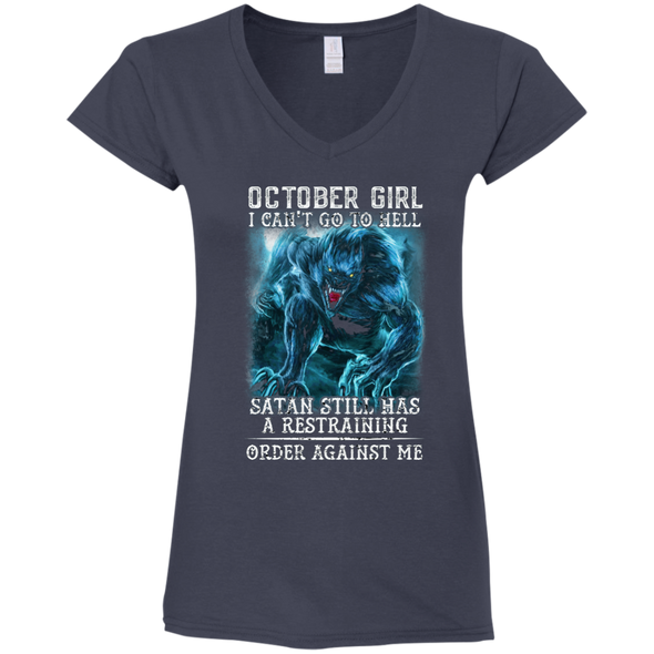 Limited Edition **As An October Girl I Can't Go To Hell** Shirts & Hoodie