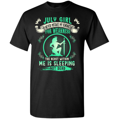 Limited Edition **Sleeping Beast July Girl** Shirts & Hoodies