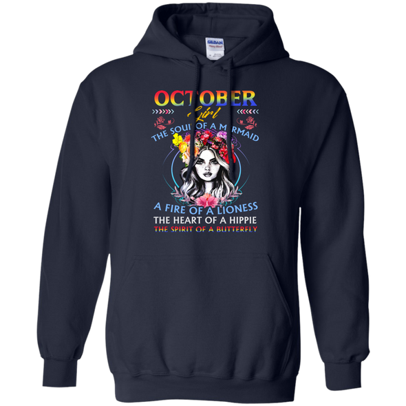 Limited Edition **October Girl Fire Of Lioness** Shirts & Hoodies