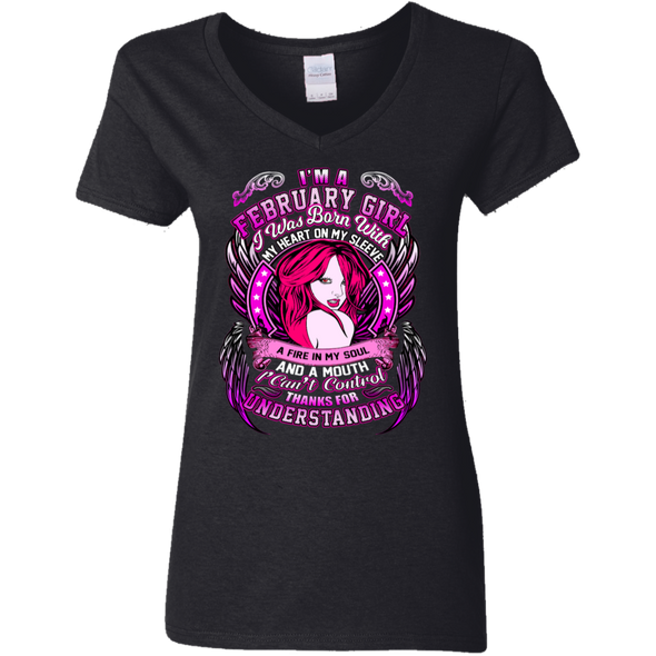 Limited Edition **February Girl - Fire In A Soul** Shirts & Hoodies