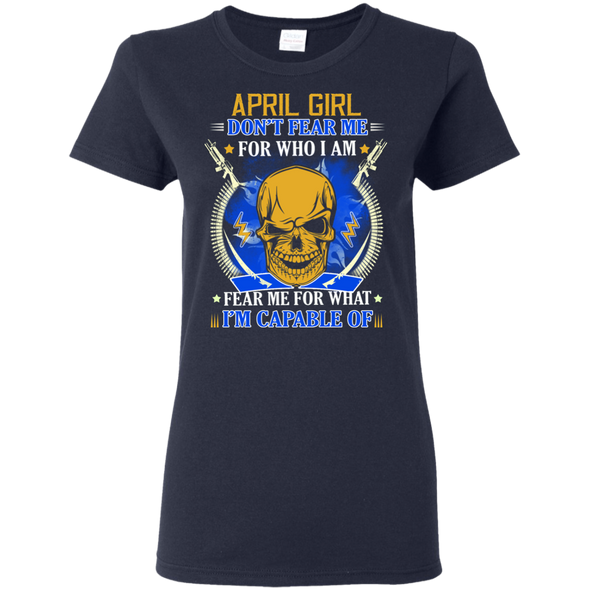 Limited Edition **Don't Fear April Girl** Shirts & Hoodies