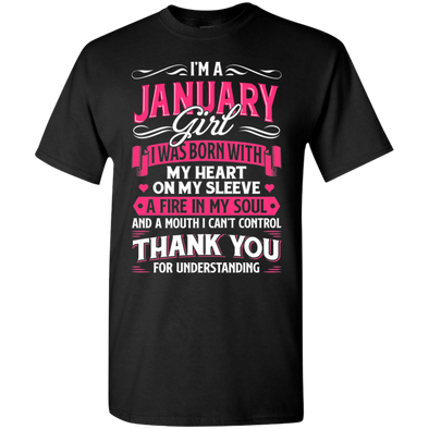 Limited Edition **Strong Heart Janaury** Shirts & Hoodies