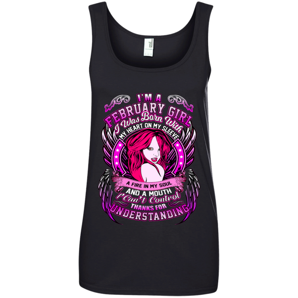 Limited Edition **February Girl - Fire In A Soul** Shirts & Hoodies