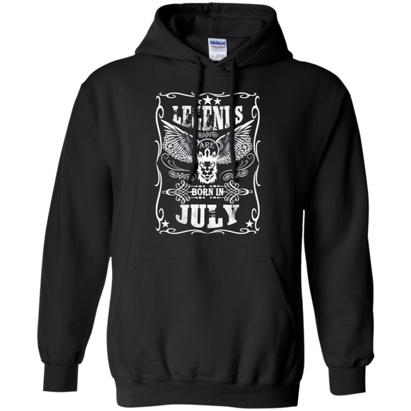 Newly Launched **Legends Are Born In July** Shirts & Hoodies