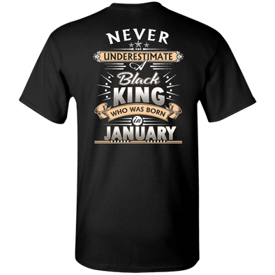 Limited Edition January Black King Shirts & Hoodies