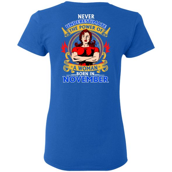 Limited Edition **Power Of Women Born In November** Shirts & Hoodies