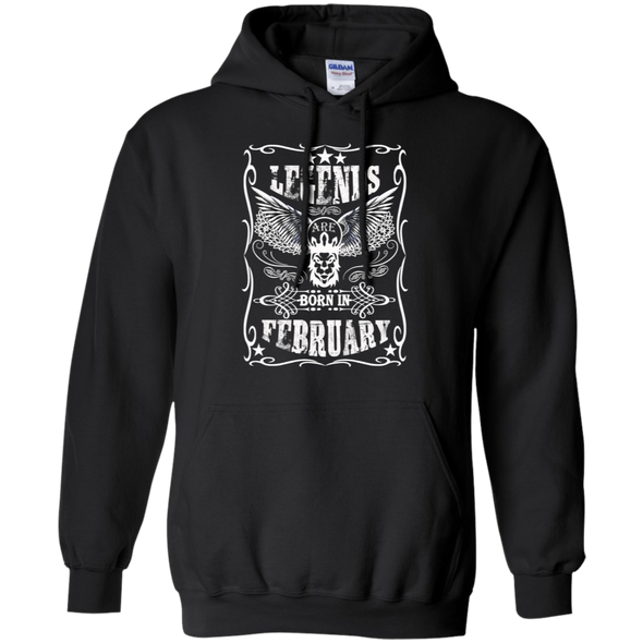 Newly Launched **Legends Are Born In February** Shirts & Hoodies