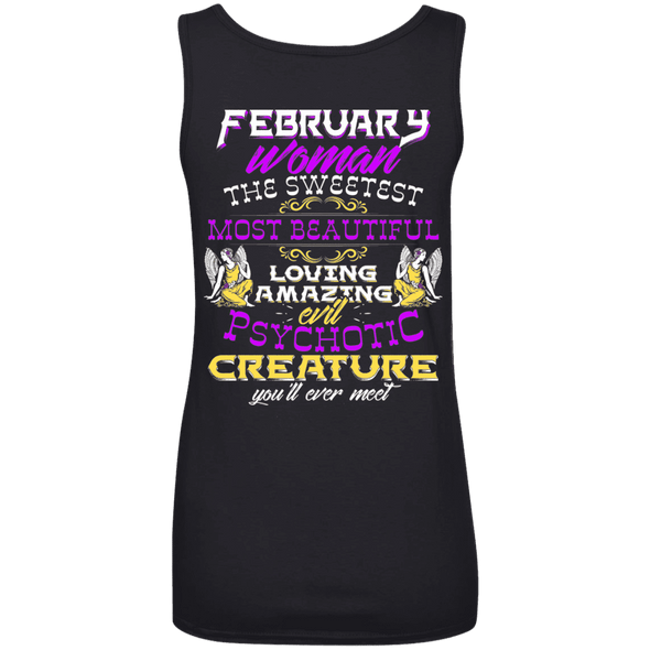 Limited Edition February Sweet Women Back Print Shirts & Hoodies