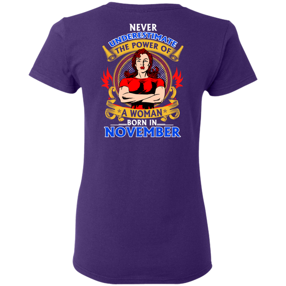 Limited Edition **Power Of Women Born In November** Shirts & Hoodies