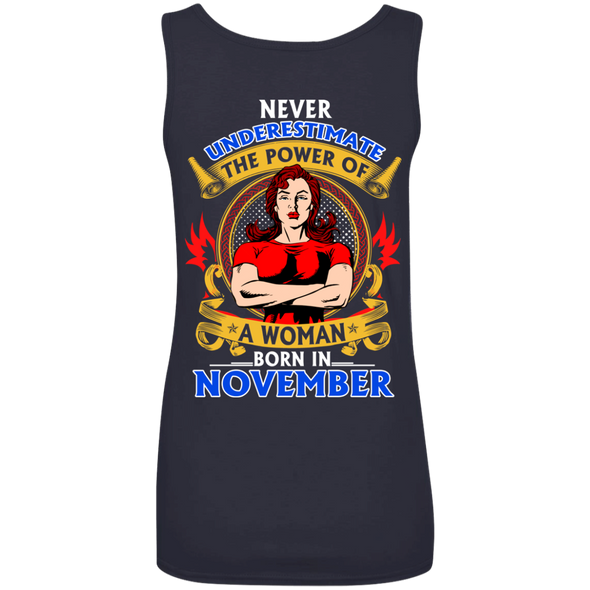 Limited Edition **Power Of Women Born In November** Shirts & Hoodies